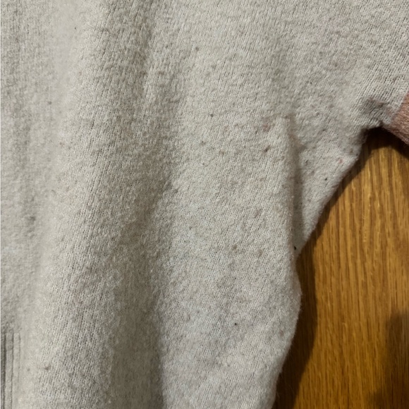 Madewell Colorblock Sweater - Cream and Tan - Picture 8 of 8